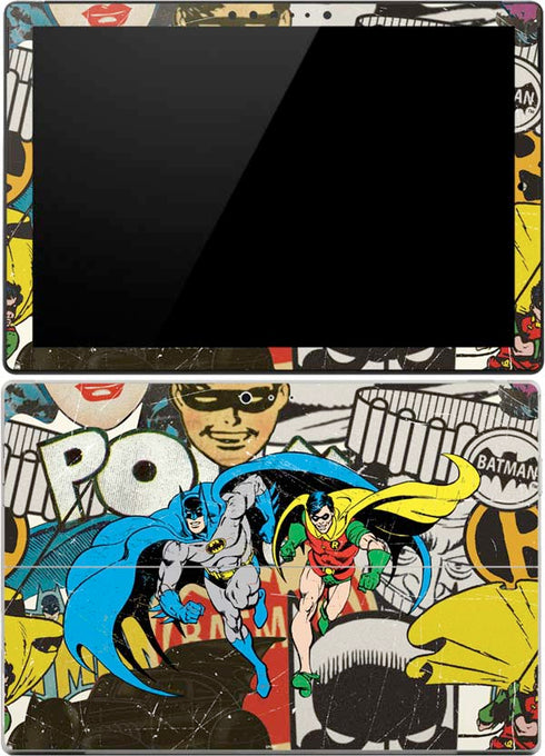 DC Comics Batman and Robin Vintage Action Pose Surface Pro (2017) Skin